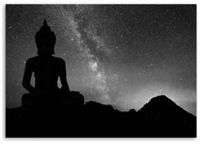 Gario Obraz na plátne Budha a hviezdna obloha Rozmery: 60 x 40 cm