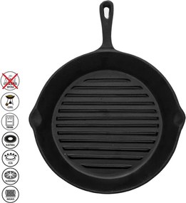 ORION liatinová grilovacia panvica, 24 cm