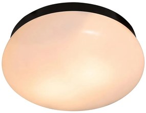 Nordlux - Kúpeľňové stropné svietidlo FOAM 2xE27/55W/230V IP44 čierna