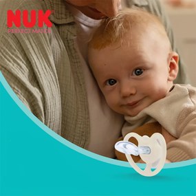 Dojčenský cumlík  NUK Perfect Match Air Night FIREFLY/SHEEP 0-6m 2ks, vel. 0-6 m