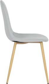Jedálenská stolička strieborná CT-972 SIL2