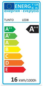 Tunto LED8O/L8B-Qi Stolná lampa, breza