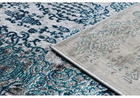 Kusový koberec Stev tyrkysový 120x170cm