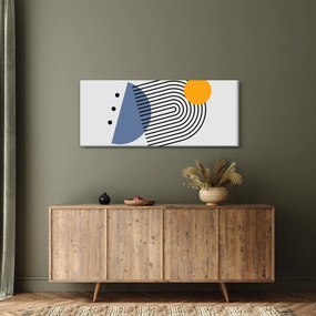 Obraz - Minimalistická abstrakcia N⁰2 (120x50 cm)