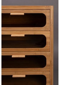 Bambusová komoda v prírodnej farbe 105x88x38 cm Caroun – Dutchbone