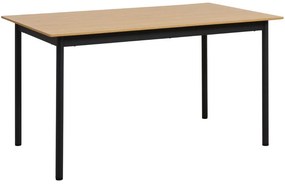Dizajnový jedálenský stôl Lakshmana 140 cm prírodný dub