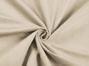 Biante Oválny obrus/imitácia brúsenej kože Alcantara ALC-007 Krémovo béžový 100x140 cm