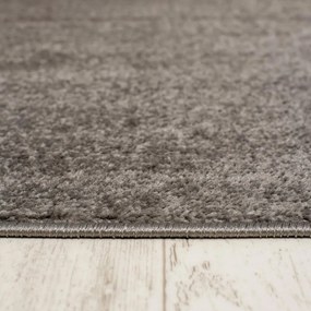 Kusový koberec Ezra šedý kruh 160x160cm