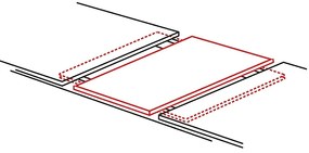 Rozkladací jedálenský stôl 120-160 cm Cecila (dub wotan + biela mat) (pre 4 až 6 osôb). Vlastná spoľahlivá doprava až k Vám domov. 1050070