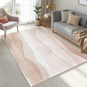 Krémový prateľný koberec 120x180 cm Komodo Beach – Mila Home