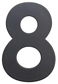 Nerezové číslo v plochom „2D“ prevedení RICHTER RN.75L (čierne), RICHTER Čierna matná