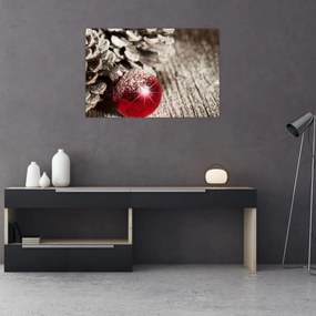 Obraz - Vianočné ozdoby (90x60 cm)
