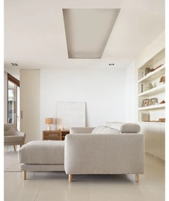 Béžová rohová pohovka (pravý roh) Singa - Kave Home