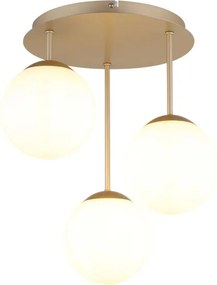 Globo 47441-3CH - Prisadený luster HARMON 3xE14/25W/230V mosadz