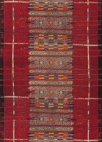 Oriental Weavers, Kusový koberec Zoya 821 R – na von aj na doma, 160x235, červená, chodba / predsieň