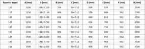 Mexen Lunar-B, Otočné pravé sprchové dvere 130 cm, 8mm číre sklo, brúsený grafit profil, 832S-130-050-66-00-P