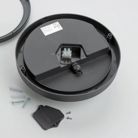 Brilagi - LED Vonkajšie stropné svietidlo LED/20W/230V pr. 23 cm IP54 antracit