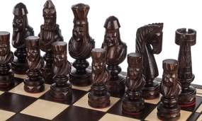 ČistéDrevo Drevené šachy 60 x 60 cm