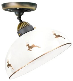 Kolarz 731.10.150- Prisadený luster NONNA 1×E27/75W/230V, priemer 20 cm, jelení rose gold