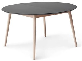Okrúhly rozkladací jedálenský stôl s prídavnou doskou ø 135 cm Meza – Hammel Furniture