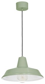 Luster na lanku CLASS 1xE27/15W/230V zelená