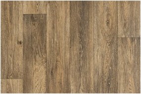 PVC podlaha Rimini Aged Oak 691D hnedá