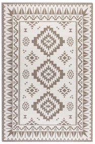 ELLE Decoration, Kusový koberec Gemini 106021 Linen z kolekcie Elle – na von aj na doma, 80x150, béžová, chodba / predsieň