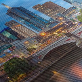 Obraz mesta Melbourne (90x60 cm)