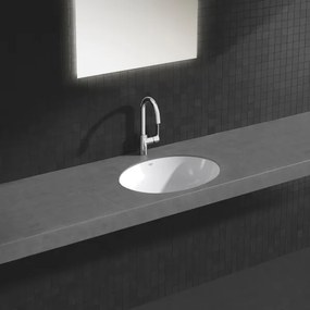 GROHE 39423000 - Zapustené umývadlo BAU CERAMIC 560 × 420 mm keramika/biela