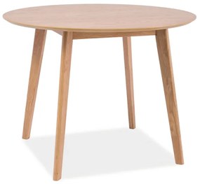 Jedálenský stôl Maurine (dub + dub) (pre 4 osoby). Vlastná spoľahlivá doprava až k Vám domov. 1050544