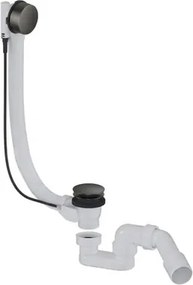 Vaňový automat 52 mm DN40/DN50 SAT Aurum 60 cm, gun metal matný, plast SATAVA80BGM