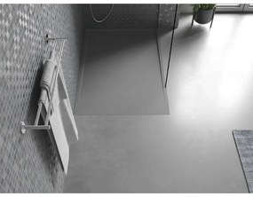 Mexen Amon, SMC obdĺžniková sprchová vanička 120 x 80 cm, šedá, 4F618012