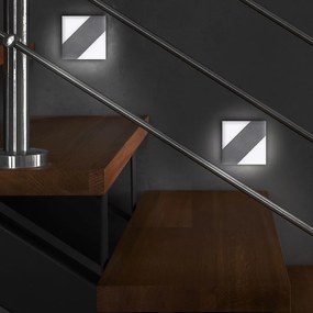 Schodiskové LED svietidlo Exon, 1x LED 0,6w, 3000k, s