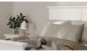 Biela dvojlôžková posteľ 140x200 cm Paris – Tvilum