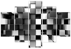Obraz - Kocky (150x105 cm)