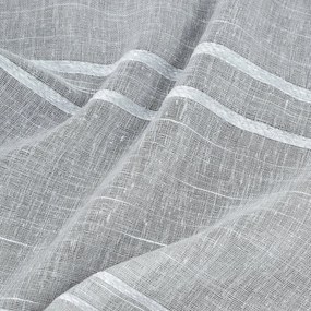 ZÁCLONA NA PÚTKACH ARCADIA 140X250 CM STRIEBORNÁ