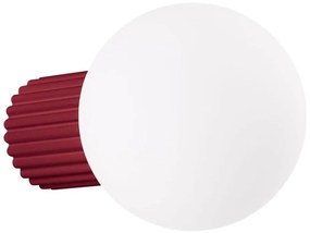 Sollux SL.1747 - Kúpeľňové nástenné svietidlo HALO 1xG9/8W/230V IP44 červená SLX1460
