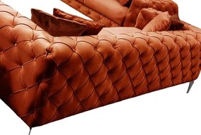 Luxusná dvojmiestna pohovka ComoDeluxe - oranžová