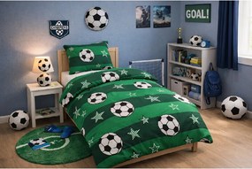 TipTrade Bavlnené obliečky 140x200 + 70x90 cm - Futbal