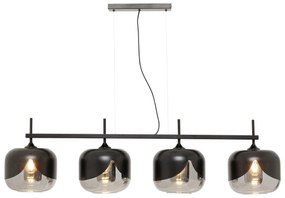 Goblet Quattro visiaca lampa čierna