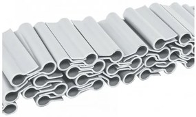 Bradas Upevňovacie spony ku tieniacemu pásu 4,75cm, light grey, 40ks