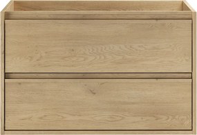 Závěsná skříňka pod umyvadlo Viola 80 cm dub cremona