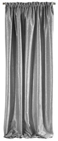 ZATEMŇOVACÍ ZÁVES NA PÁSKE EBRU 135X270 CM STRIEBORNÁ