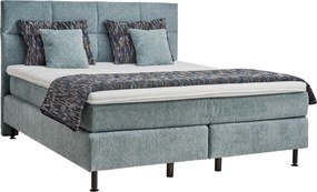 XXXLutz BOXSPRINGOVÁ POSTEĽ, 180/200 cm, svetlomodrá Beldomo - Sleep - Postele - 002873001202