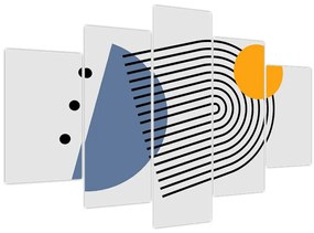 Obraz - Minimalistická abstrakcia N⁰2 (150x105 cm)
