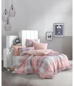 BedTex Bavlnené povlečení Mark růžová, 140 x 200cm, 70 x 90 cm, 140 x 200 cm, 70 x 90 cm