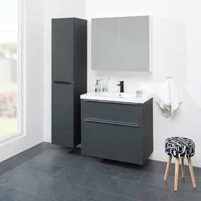 Mereo, Mereo Mailo, kúpeľňová skrinka 101 cm, chróm madlo, Multidecor, Dub Patinovaný, MER-CN592SDUP1