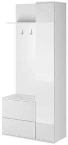 PM Vešiaková stena Hela - biela