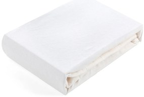 JERSEY PRESTIERADLO 200X220 CM, VÝŠKA 30 CM KRÉMOVÉ