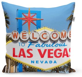 Sablio Vankúš Welcome to Las Vegas - 40x40 cm